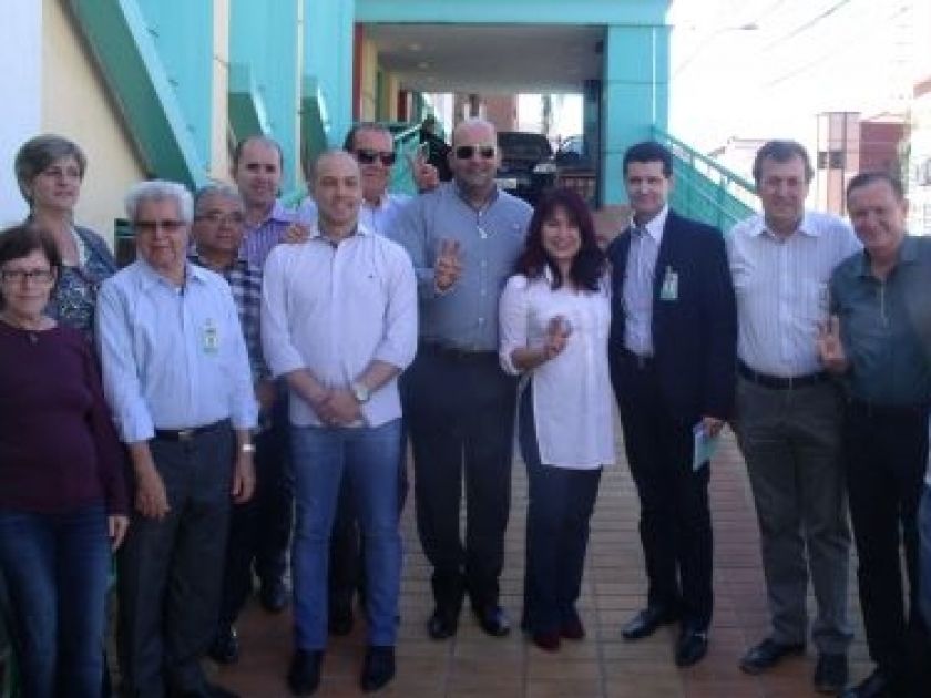 Santa Casa de Sertãozinho recebe a visita da Deputada Federal Keiko Ota