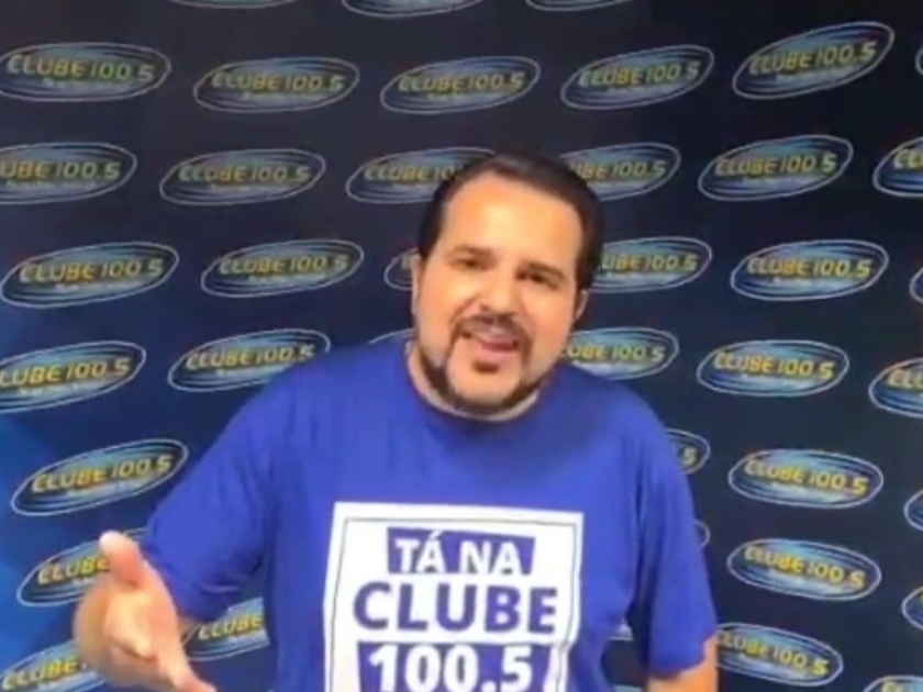 Deninho, locutor da Rádio Clube envia mensagem para colaboradores da Santa Casa