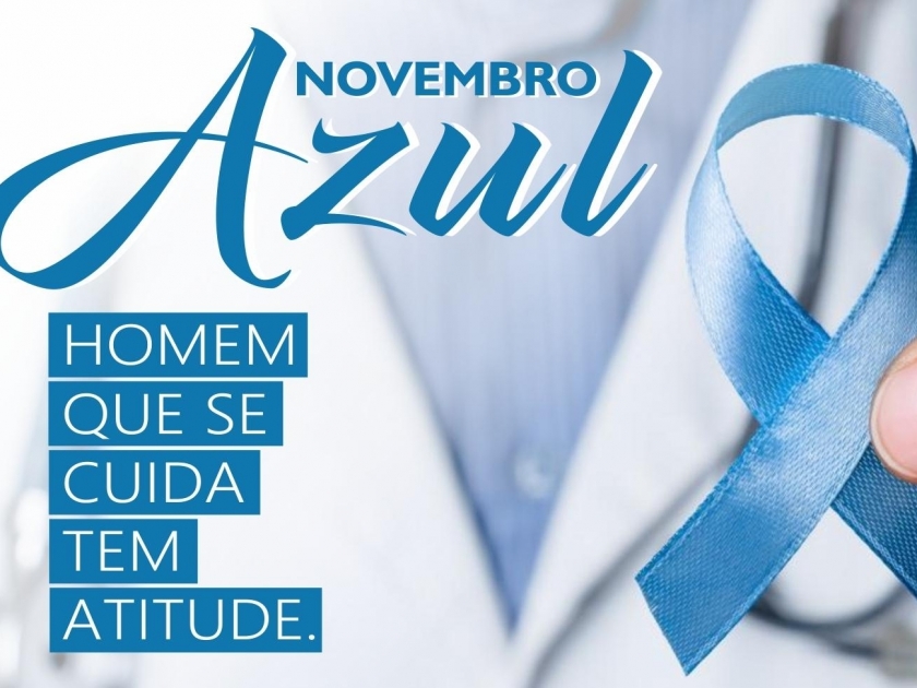 Novembro Azul: mês mundial de combate ao câncer de próstata