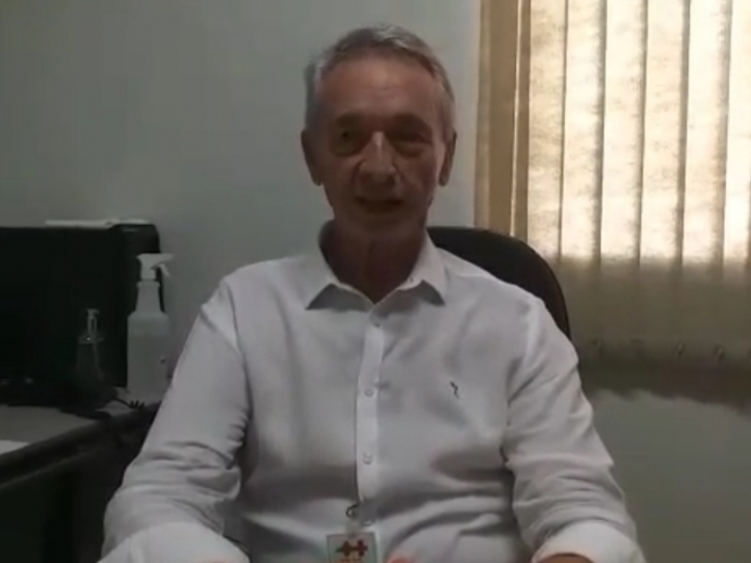 Provedor da Santa Casa, Dr. Mazer grava mensagem de agradecimento para colaboradores do hospital