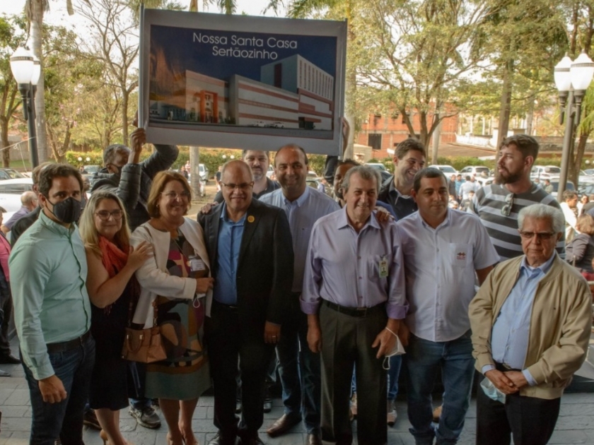 Governo do Estado libera R$25 milhões para primeira etapa da ampliação da Santa Casa de Sertãozinho