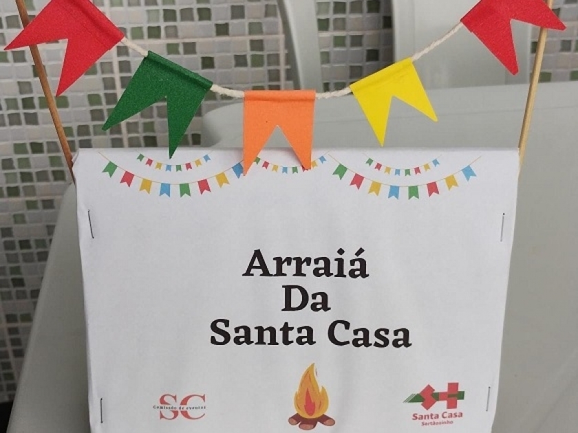 Colaboradores da Santa Casa de Sertãozinho ganham festa junina