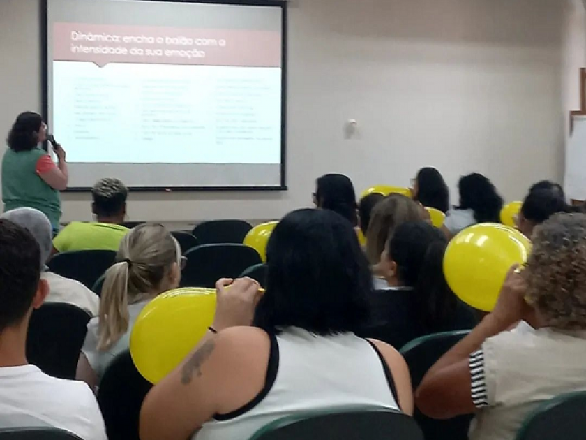 Psicólogas da Santa Casa realizam palestra sobre Síndrome de Burnout para colaboradores