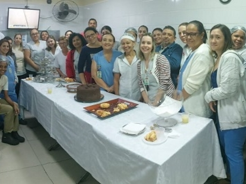 Santa Casa de Sertãozinho oferece confraternização aos aniversariantes do mês de agosto