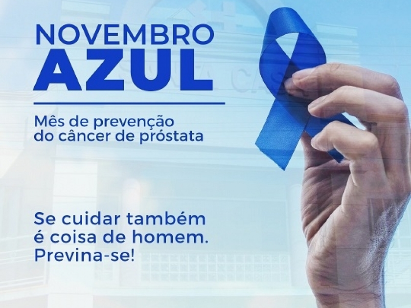 Novembro azul: mês de prevenção ao câncer de próstata