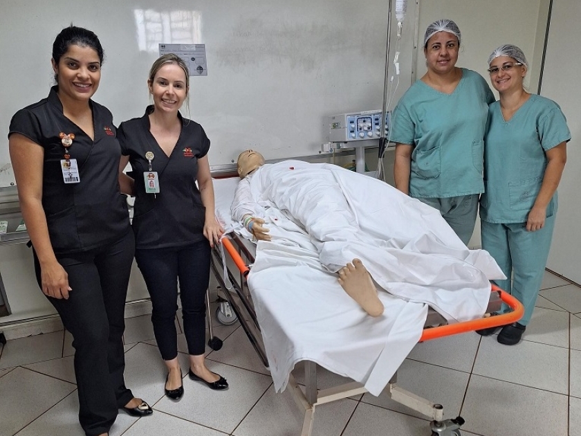 Santa Casa realiza workshop de treinamento para enfermeiros  para destacar as seis metas internacionais de segurança do paciente 