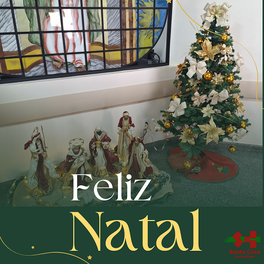 Santa Casa de Sertãozinho deseja um Feliz Natal!