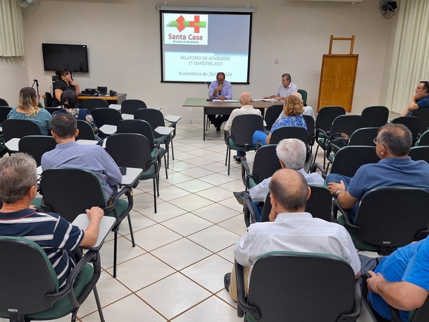 Santa Casa realiza Assembleia com membros da Irmandade e Diretoria