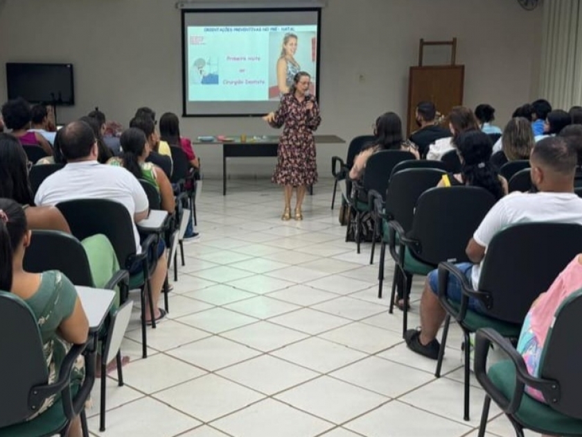 Santa Casa realiza palestras do segundo dia do curso de gestantes
