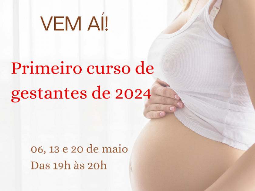 Santa Casa realiza primeiro curso de gestantes de 2024 em Maio