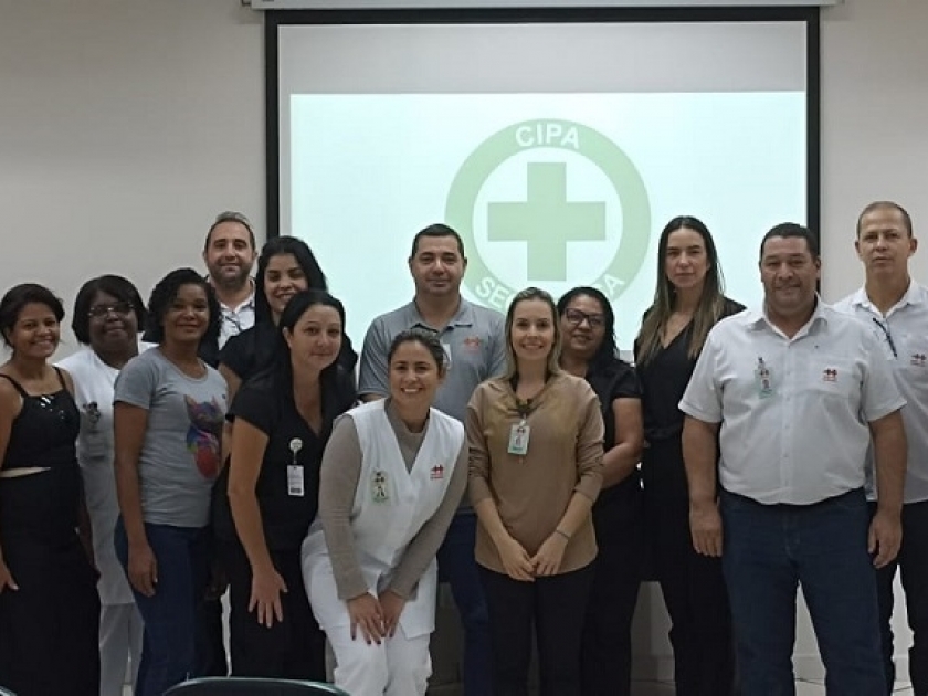 Novos membros da CIPA da Santa Casa são empossados