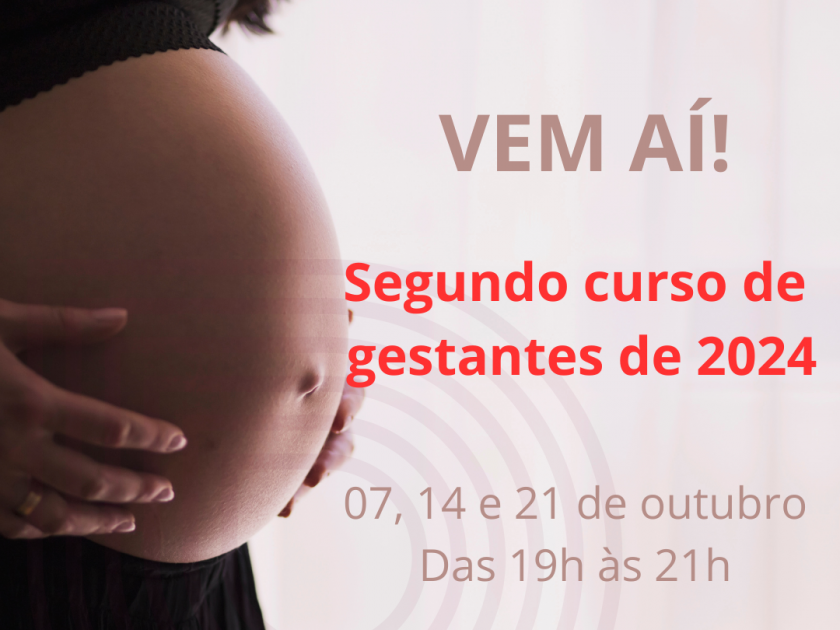 Tradicional curso de gestantes da Santa Casa começa no próximo mês
