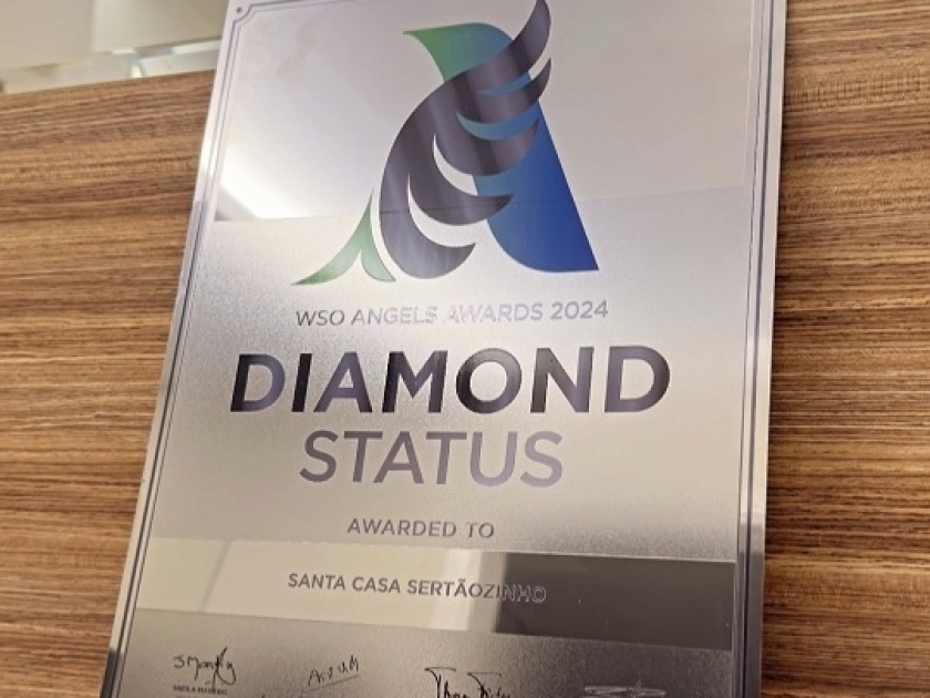 Santa Casa conquista certificação Diamond do Programa Angels