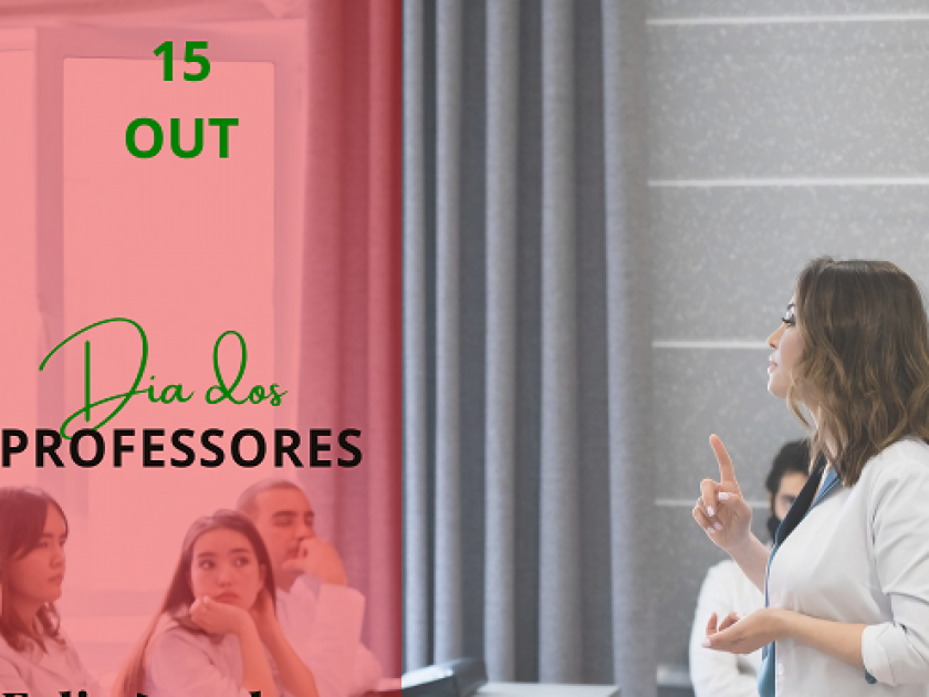 Parabéns, Professores pelo seu dia!