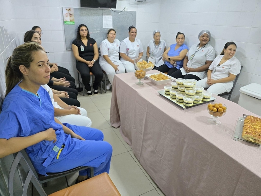 Santa Casa oferece café da manhã em homenagem aos aniversariantes do mês de fevereiro