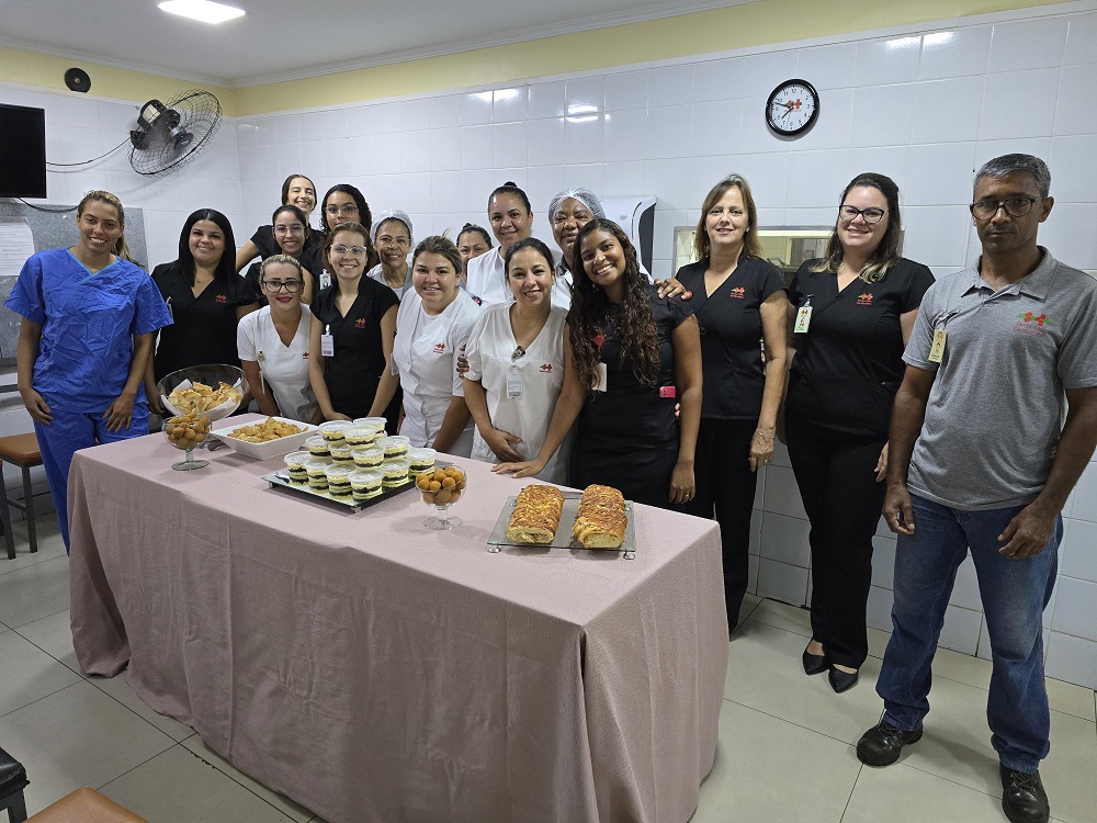 Santa Casa oferece café da manhã em homenagem aos aniversariantes do mês de fevereiro