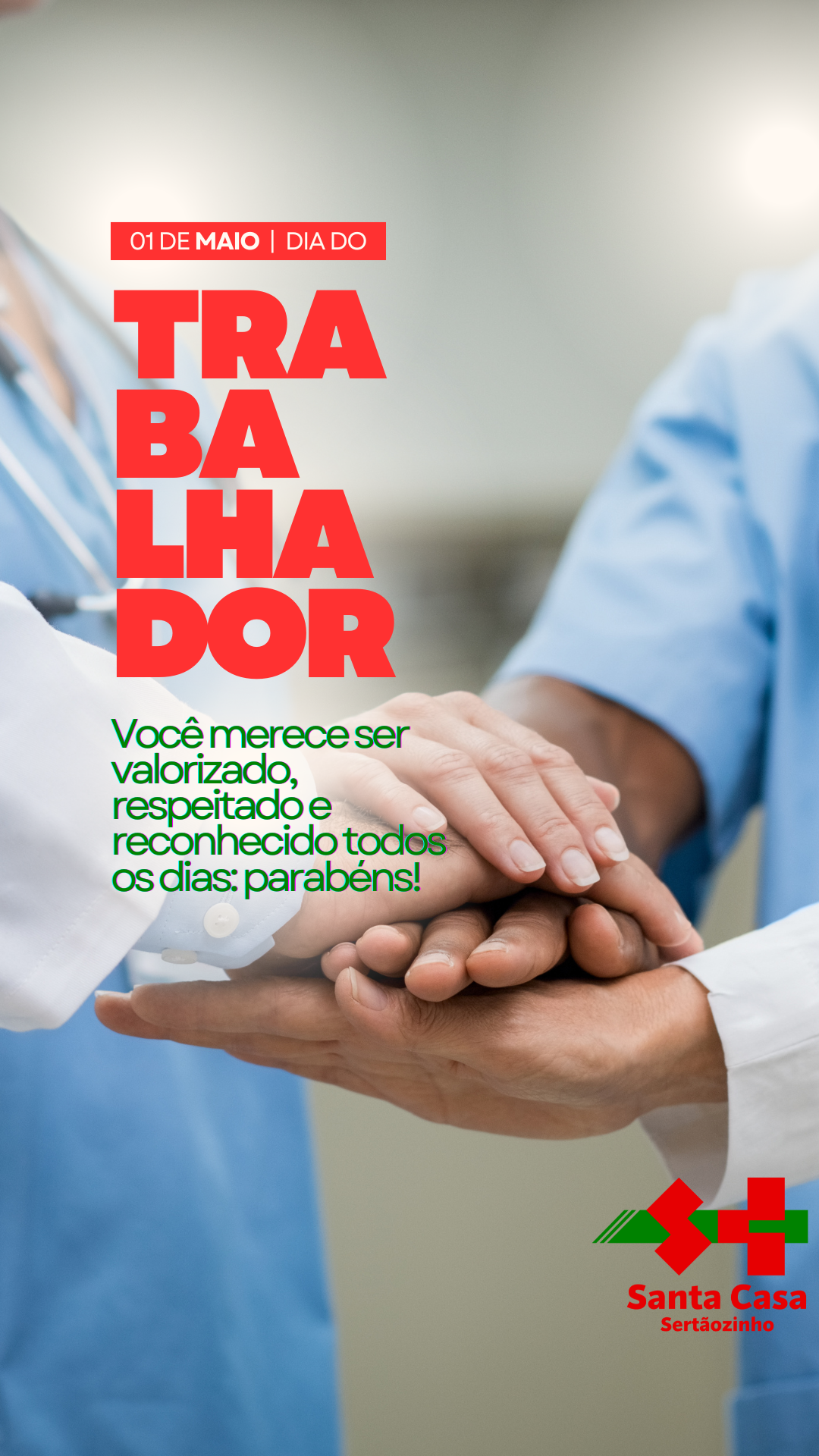Parabéns, trabalhadores, pelo seu dia!