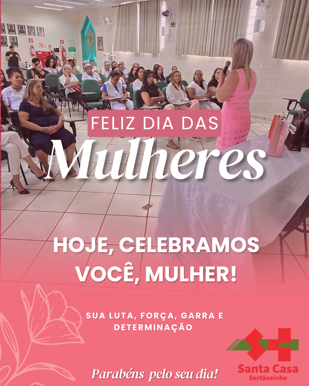 Parabéns, mulheres pelo seu dia!