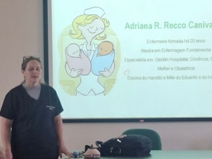 Santa Casa promove roda de conversa sobre a importância do aleitamento materno