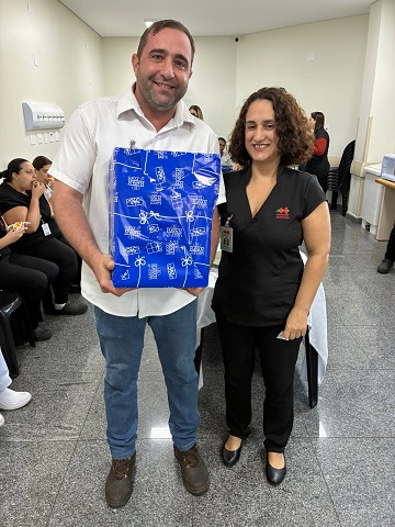 Colaboradores, aniversariantes do mês de agosto ganham comemoração especial da Santa Casa