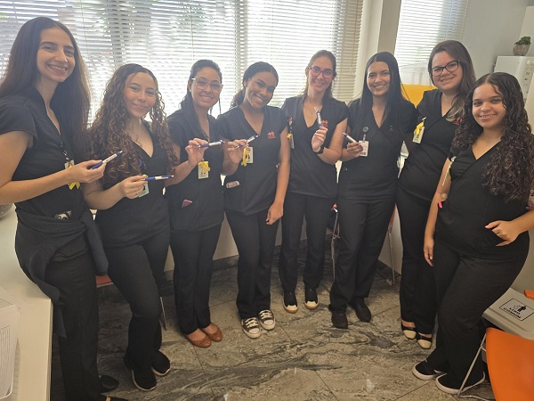 Colaboradores da Santa Casa participam de campanha de doação de sangue