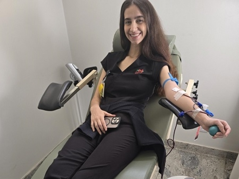 Colaboradores da Santa Casa participam de campanha de doação de sangue