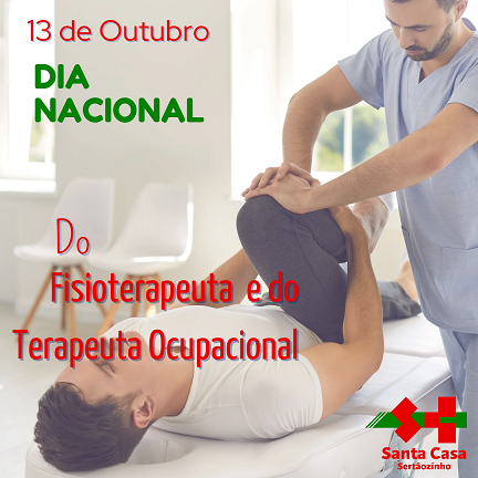 Santa Casa parabeniza Fisioterapeutas e Terapeutas Ocupacionais pelo seu dia