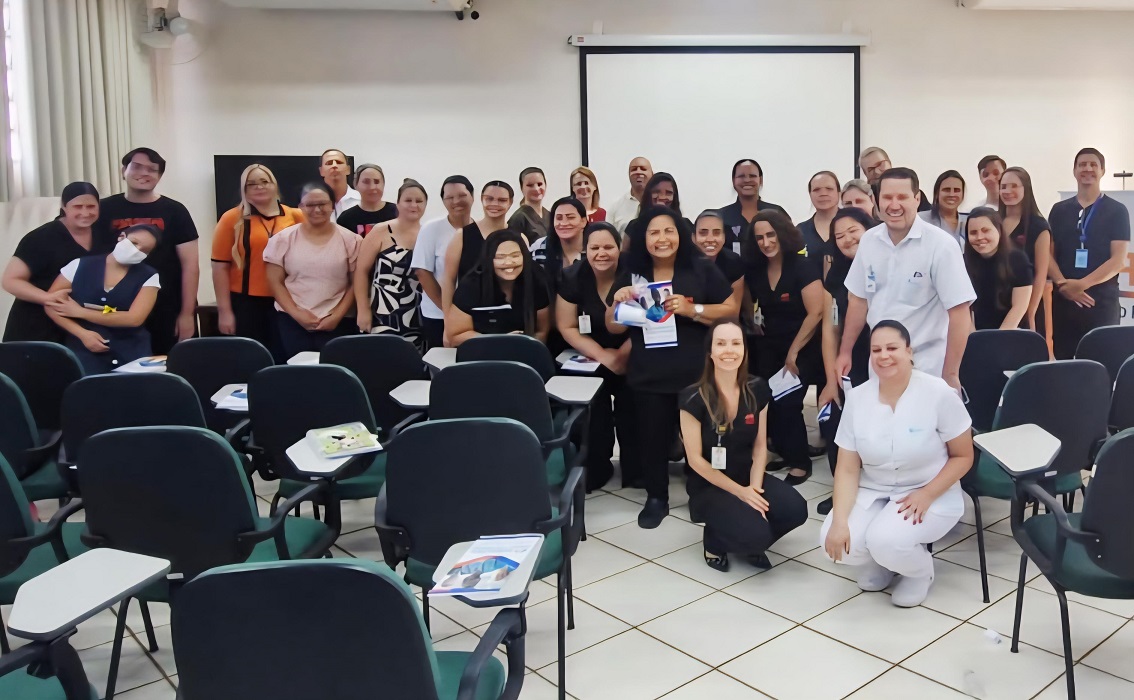 Colaboradores da Santa Casa participam de treinamento sobre segurança do paciente 