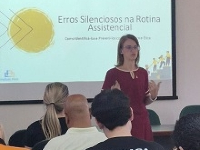 Colaboradores da Santa Casa participam de treinamento sobre segurança do paciente 