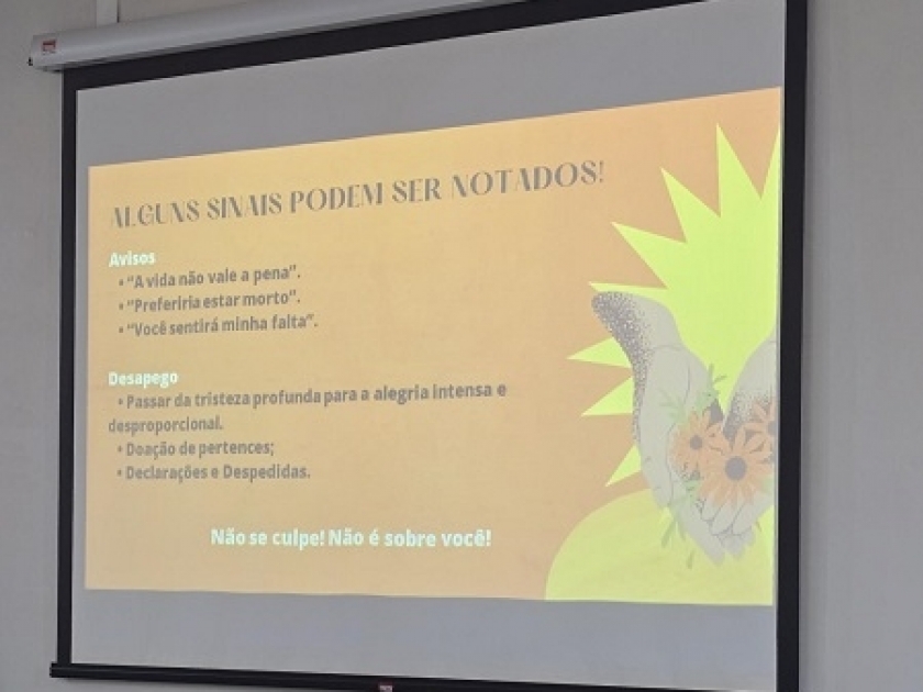 Santa Casa de Sertãozinho realiza palestra sobre prevenção ao suicídio