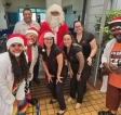 Doutores Palhaços da Cia Expresso Viver alegram pacientes e comemoram Natal com colaboradores na Santa Casa