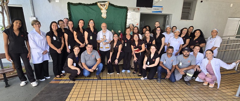 Santa Casa inicia comemorações natalinas com a benção de seu presépio