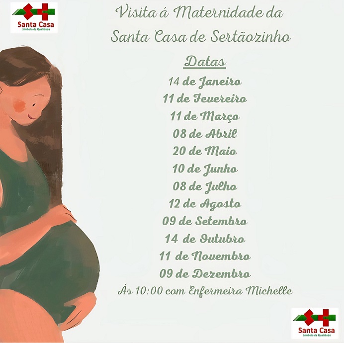 Visitas à maternidade são retomadas na Santa Casa de Sertãozinho