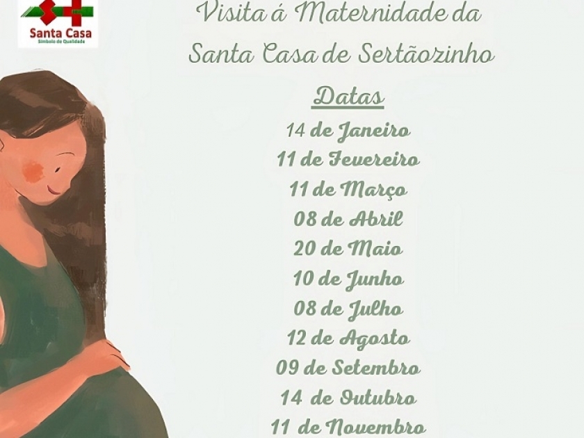 Visitas à maternidade são retomadas na Santa Casa de Sertãozinho