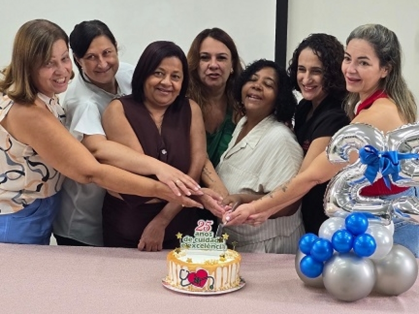 Santa Casa homenageia colaboradores por 25 anos de trabalhos prestados no hospital