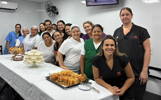 Santa Casa oferece café da manhã em homenagem aos aniversariantes do mês de março