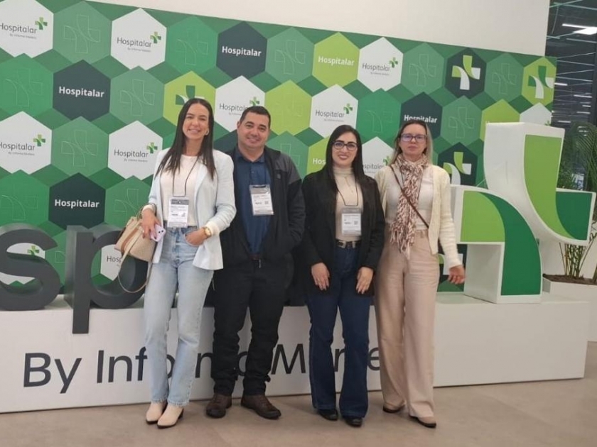 Santa Casa busca inovação e novas tecnologias durante participação na Hospitalar